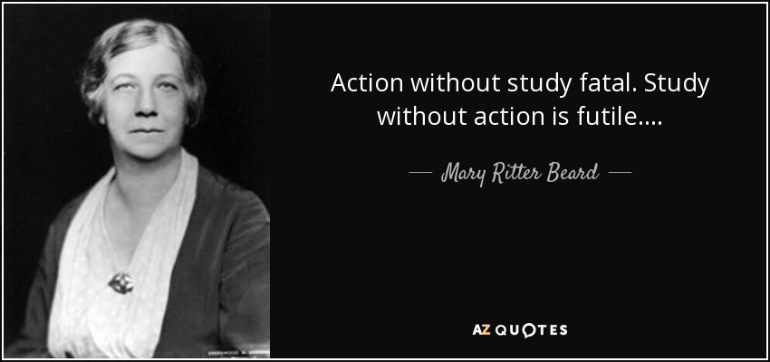 ​Action Without Study Is Fatal. Study Without Action Is Futile. – Investor Education