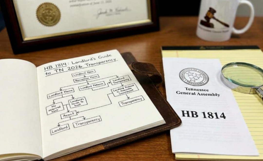 Navigating HB 1814: A Landlord’s Guide to Tennessee’s 2026 Transparency Laws