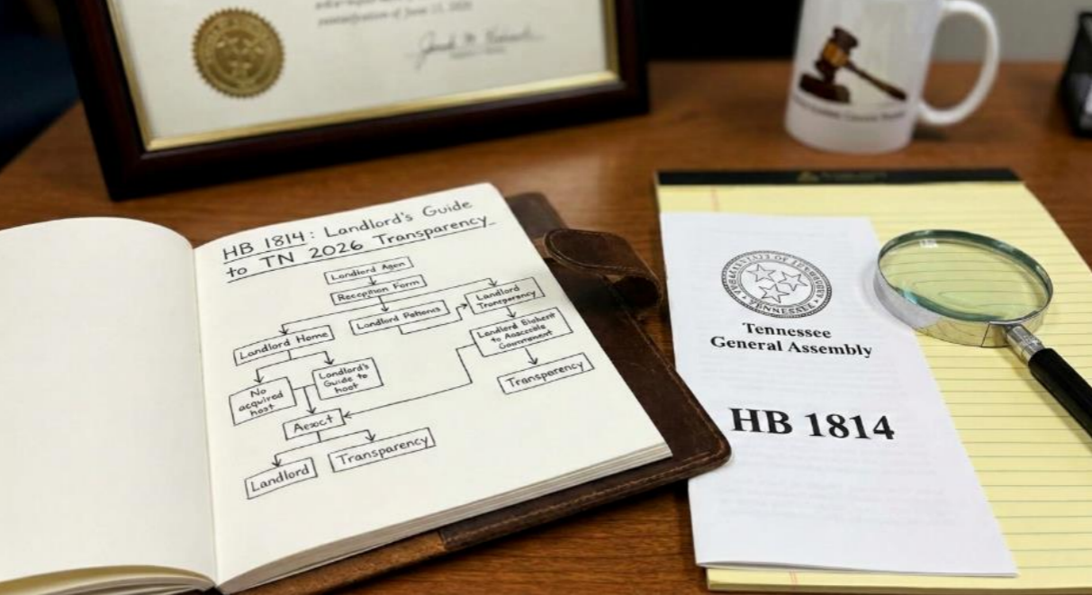 Navigating HB 1814: A Landlord’s Guide to Tennessee’s 2026 Transparency Laws